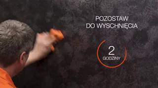 efekt: Stiuk Carbon - FOX DEKORATOR - film instruktażowy