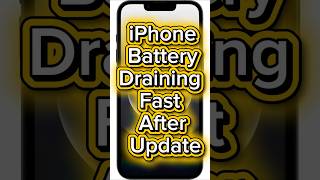 iPhone Battery Draining Fast After Update? Try This Fix! 🔋📱