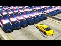 CAN 1 ROBBER ESCAPE 100 COP CARS IN GTA 5?