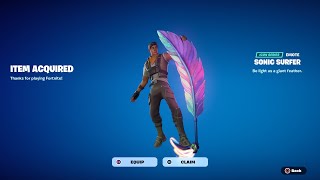 HOW TO GET SONIC SURFER EMOTE IN FORTNITE!