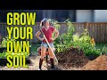 3 free ways to make your own soil for growing organic food  regenerative gardening  permaculture