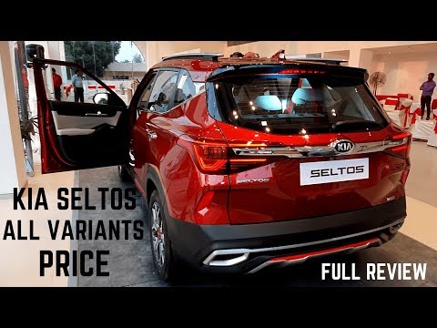Kia Seltos All Variants Price Details Review Kia Seltos 2019 Full Detailed Review Price Features Youtube