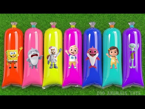 MENEMUKAN : Karakter Cocomelon JJ, YoYo, TomTom,Cody, Nina, Pororo, Spongebob, Baby Shark,Dady Shark