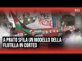 1 Maggio, Corteo a Prato con la Flotilla per le strade del centro