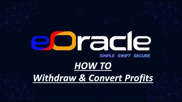 E-Oracle Ecosystem Passive Income (How to WITHDRAW and Convert ECN to TRON)