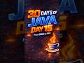 Day 15 🔥 Java starts thinking now