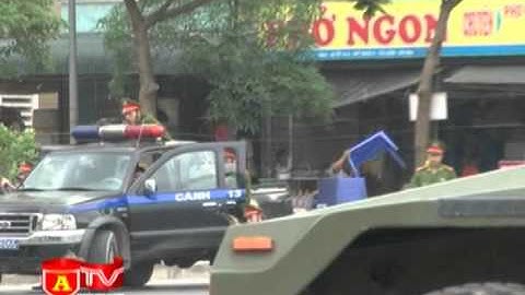 Diễn tập phương án chống cướp ngân hàng, tiệm vàng