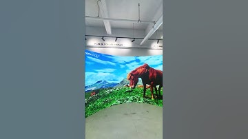 GOB P1.25 Curved LED Screen #led #ledpanelrepair #screen #creative #leddisplay #ledtv #tech