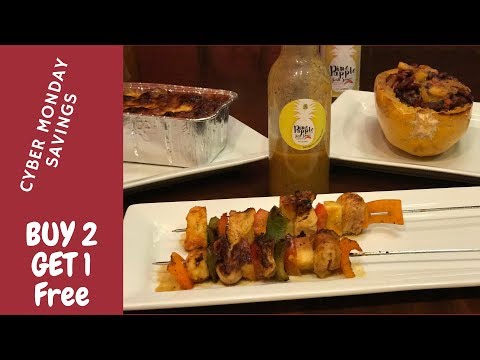 PineApple Jerk Sauce Chicken Skewers