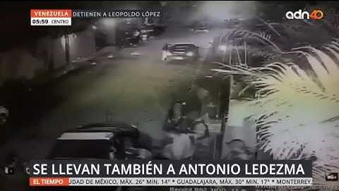 Así fue detenido esta madrugada Leopoldo López