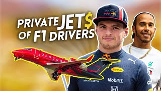 Private Jets of F1 Drivers