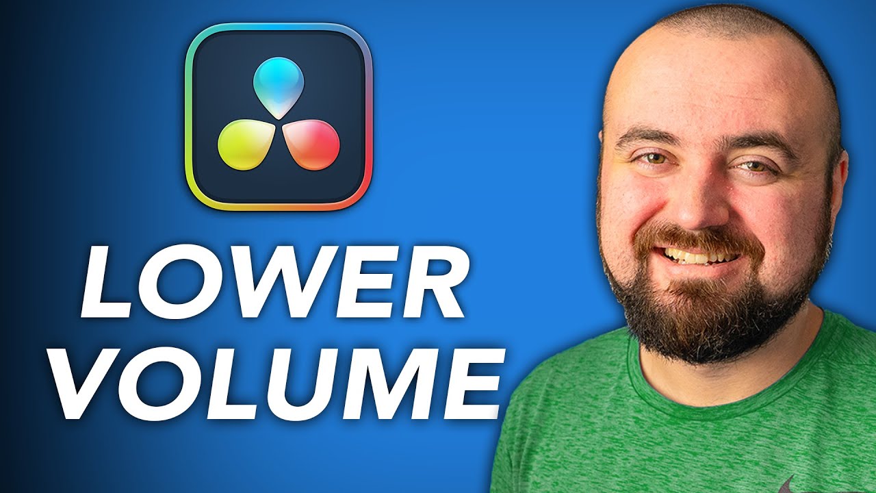 How To Lower Volume In DaVinci Resolve 2025 - YouTube