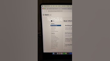 Day in the life of a solo app dev - day 25 👨‍💻 coding a slack integration #appdevelopment #coding