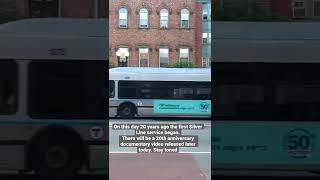 20th Anniversary of the MBTA Silver Line #shorts