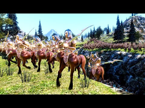 Centaur (20000) vs  Gaint Minotaur (2000) uebs Mod Ultimate Epic Battle Simulator