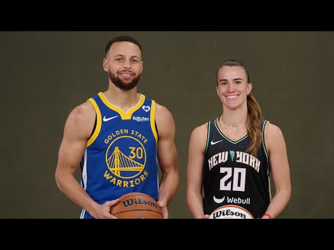 Stephen Curry ⚔️ Sabrina Ionescu 🔥 | 3 Sayı Challenge | NBA All Star 2024