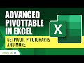 Advanced PivotTable in Excel (GETPIVOT, PivotCharts and more)
