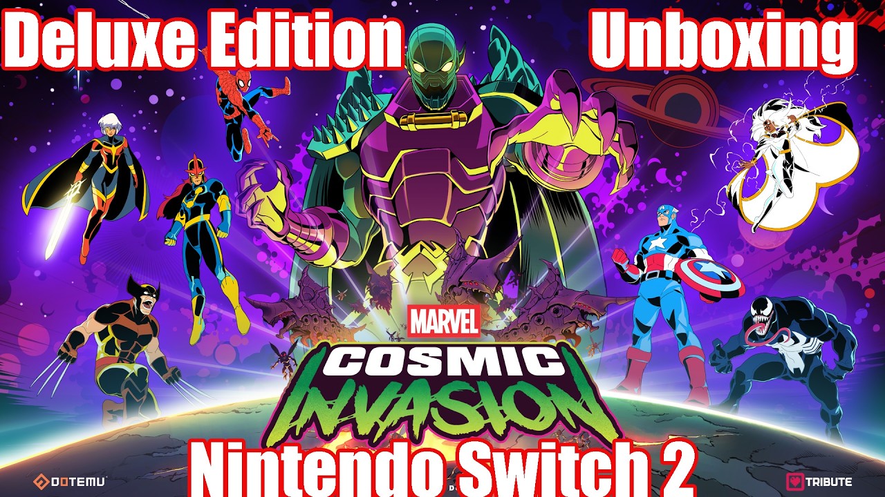 Marvel Cosmic Invasion Deluxe Edition Unboxing | Nintendo Switch 2