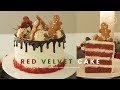 [크리스마스🎄] NO 색소!🌟 레드벨벳 케이크 만들기 : Christmas Red velvet cake Recipe - Cooking tree 쿠킹트리*Cooking ASMR