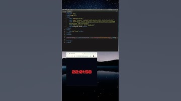 Tạo Đồng Hồ chỉ với 1 DÒNG JavaScript?!?!