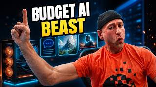 Can A Budget AI Server Run Qwen 3.8 27B & Stable Diffusion XL? I Tried It!