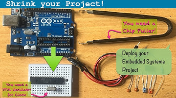 Shrink Your Arduino: ATmega328P Bare Minimum Build (Part 1)