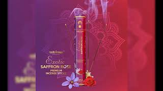 Saffron Rose Premium Incense Sticks Buy Now At .Vedicvaani