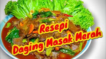 Resepi DAGING MASAK MERAH VERSI SAHUR