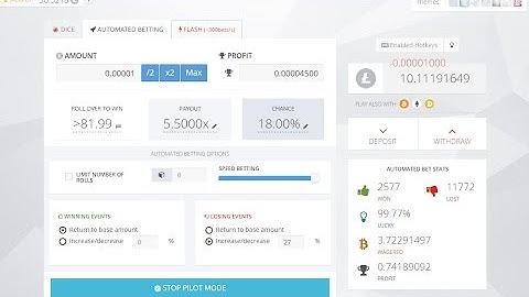 *[NEW]* Bitsler HACK/STRATEGY - Make tons of BTC/LTC Daily - Best Bitcoin Gambling Strategy