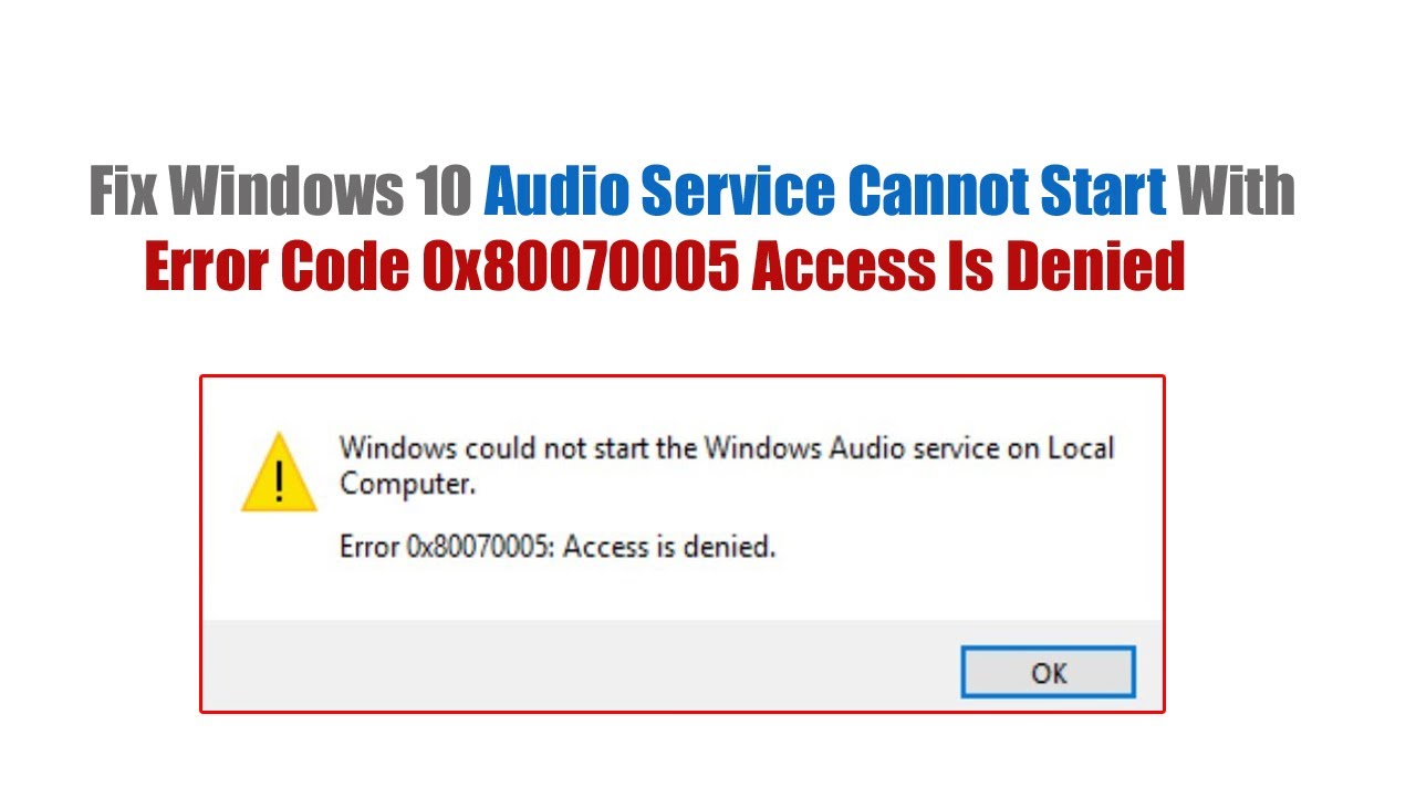 0x80070005 Microsoft Store как исправить.