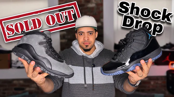 Jordan 10 Shadow SOLDOUT & Jordan 11 Gamma Shock Drop 🚨