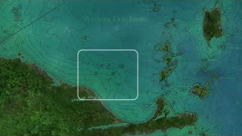 Lake Erie Post Spawn Walleye Locations