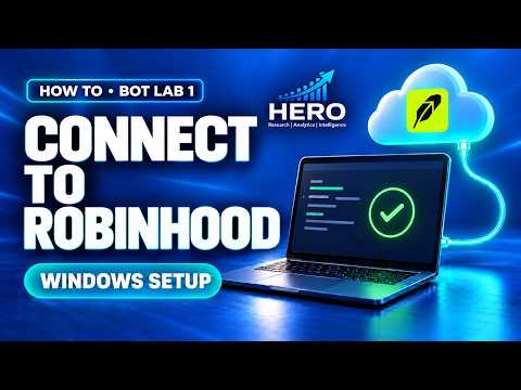 Robinhood Bot Setup on Windows: MCP Connection Explained | Bot Lab 1