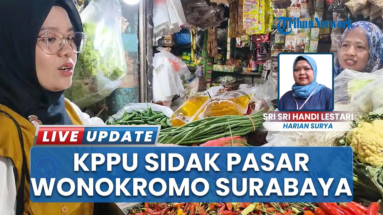 KPPU Sidak Pasar Wonokromo Surabaya, Temukan Tying-In MinyaKita Jelang Lebaran