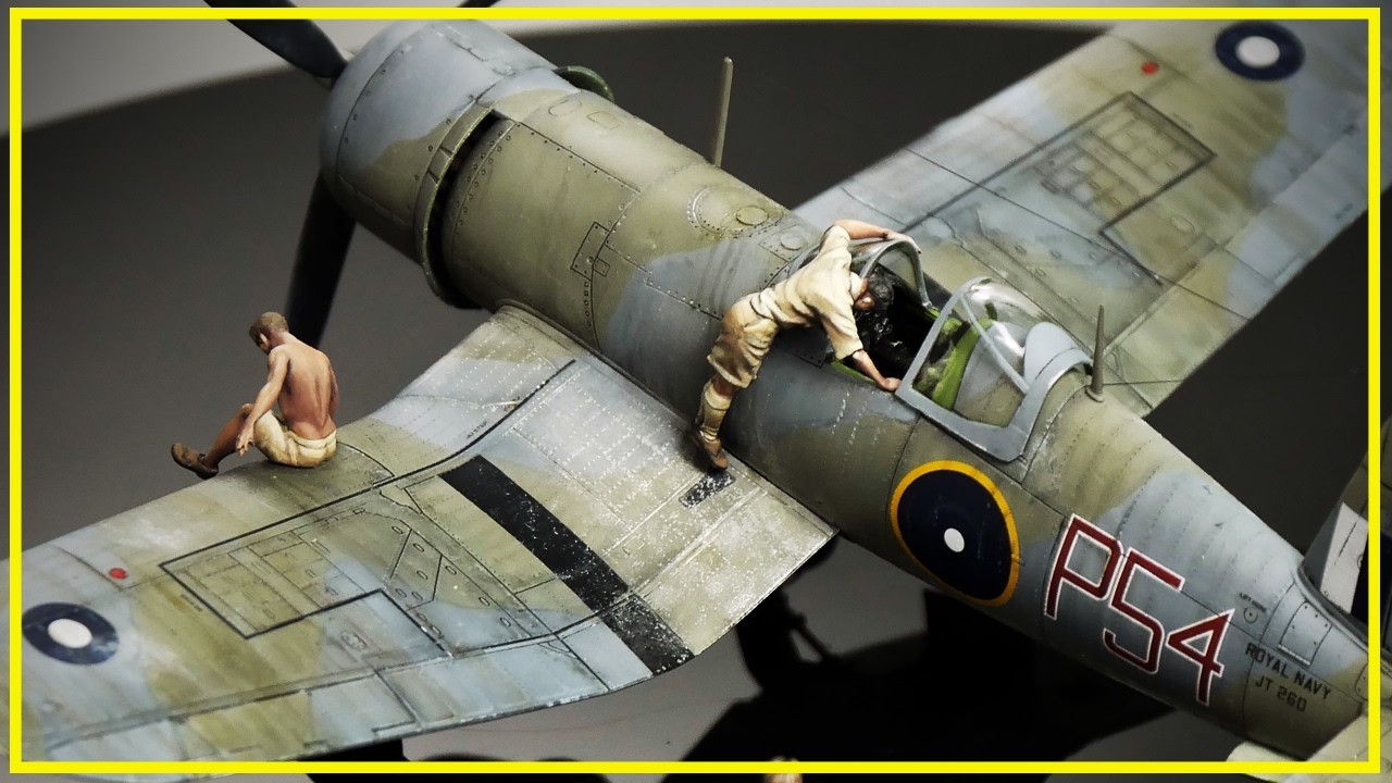 1/72 Corsair Mk.II (F4U-1A) Full Build + some figures.