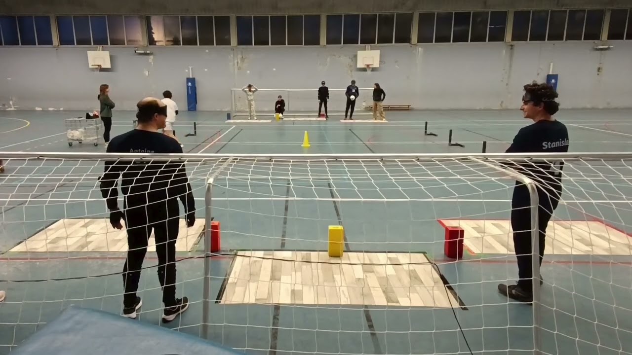 Torball # Exercice de précision . 