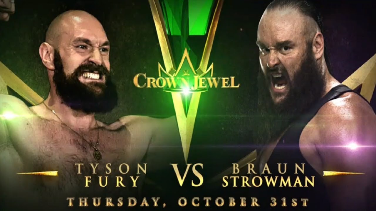 Brau Strowman VS Tyson Fury - WWE Crown Jewel 2019 camera iphone 8 plus apk