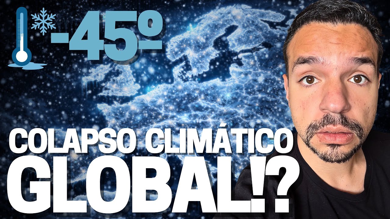COLAPSO CLIMÁTICO - AMOC provocará nova era glacial na Europa! Islândia decreta estado de emergência