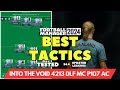 The Best Tactics on FM24 Tested - INTO THE VOID 4213 DLF MC P107 AC  - Football Manager 2024