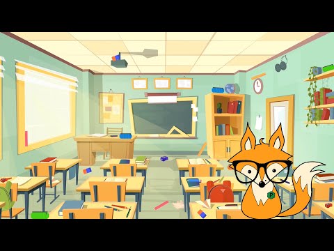 Find the School Objects! - English Vocabulary Games About School with Pepe the Fox