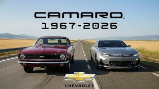 The EVOLUTION of Camaro from 1967 to 2026 Revealed!