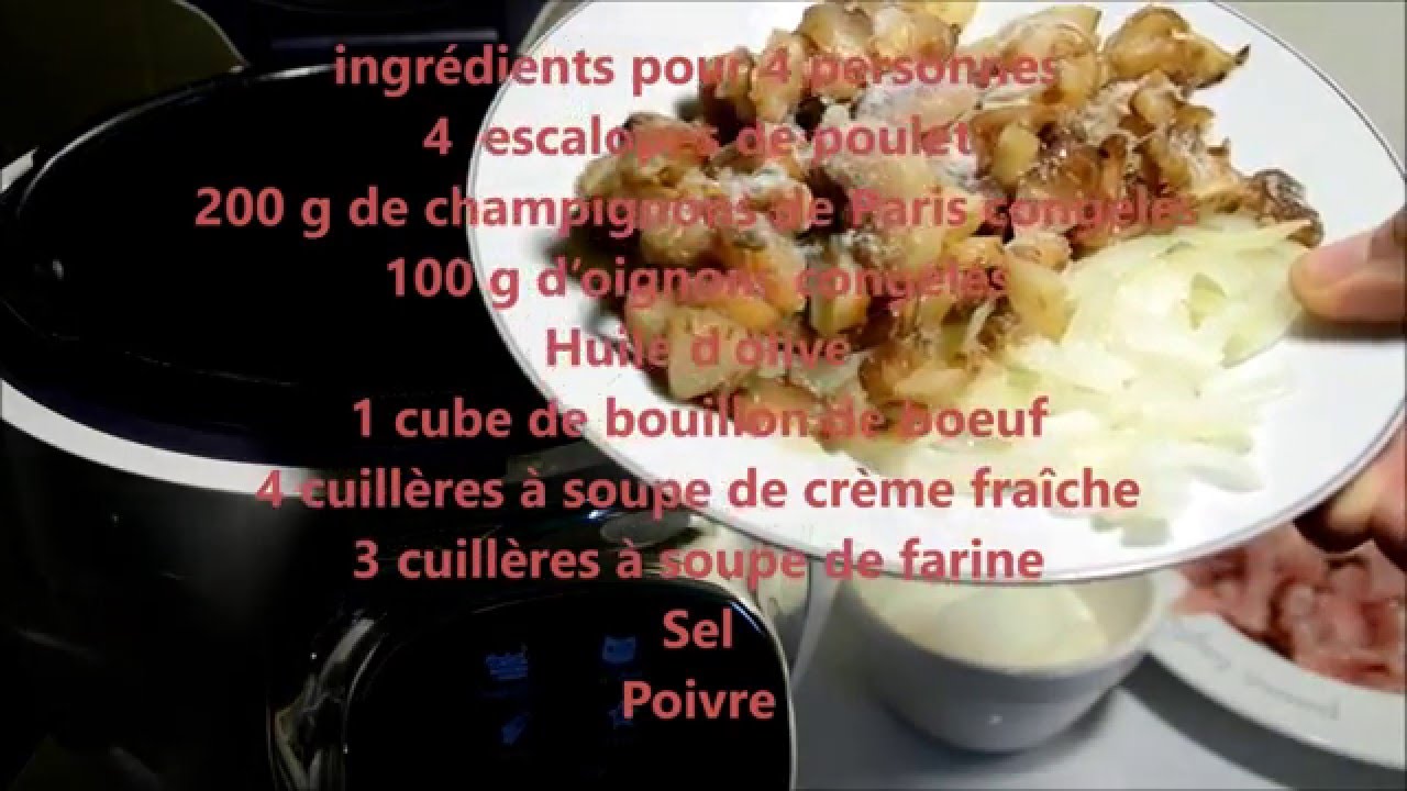 Dinde A La Creme Fraiche Une Recette Cookeo