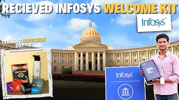 Received Infosys Welcome Kit | Infosys Mysore | Aman Manjhi