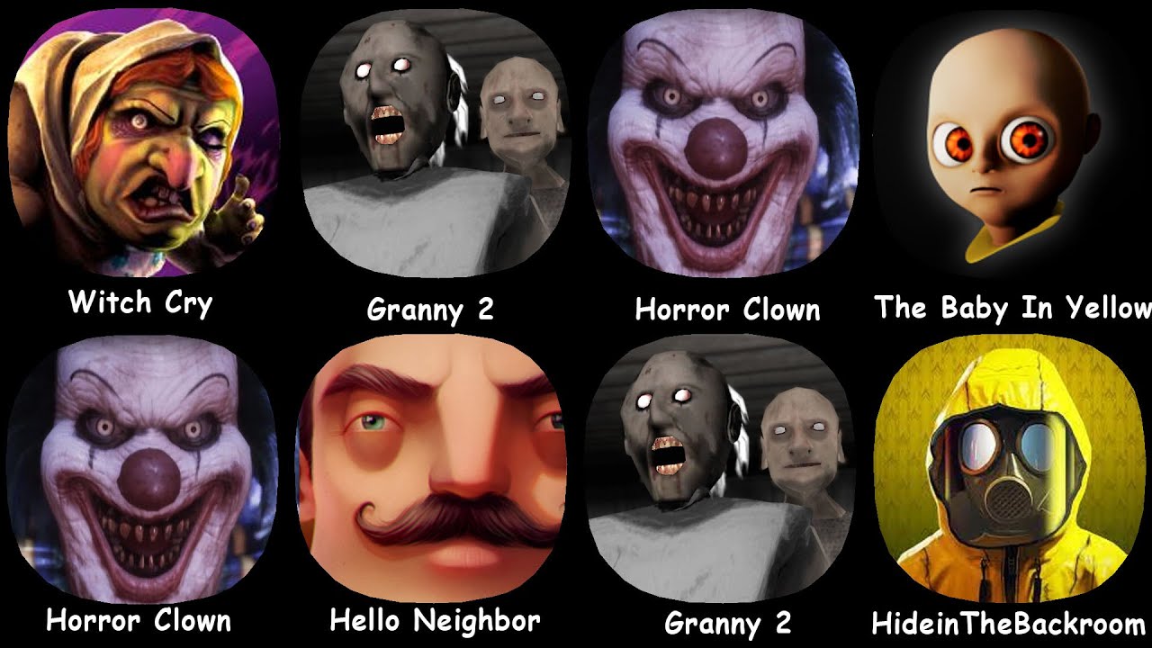 Yellow Neighbor Witch Cry, Granny 2, Horror, The Babby in Yellow Hello Neighbor, - YouTube