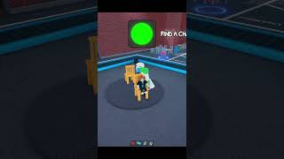 One Chair Left… Who Wins? In Teamwork Obby 🪑😳 #roblox #shorts