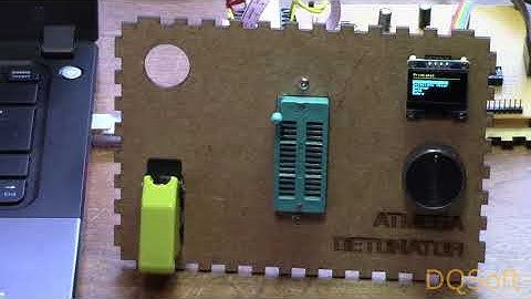 Montagem do "ATmega Detonator" - Memória EEProm e Interface com o Usuário