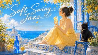 Soft Swing Jazz by the Lemon Sea 🍋 Bright Morning Café Music screenshot 4