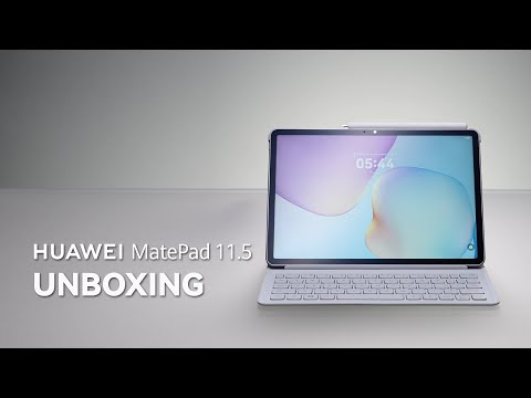 Unboxing The HUAWEI MatePad 11 5