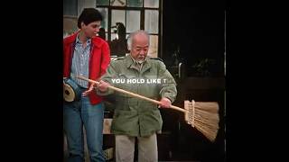 Bro Showed Him - - Mr. Miyagi - 4K - Karate Kid - - Daniel Larusso - - Vai Vai Trair