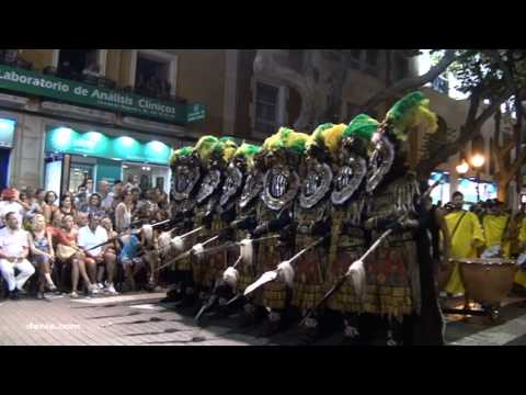 Desfile de gala Moros Dénia'14: Filà Almorávides